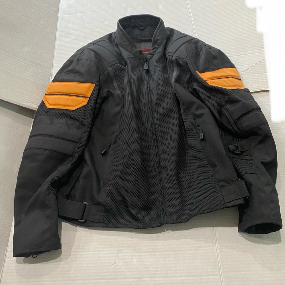 BILT Blaze 2 Motorcycle Mesh Jacket Size M + Full Back, Elbows, Shoulders Armors